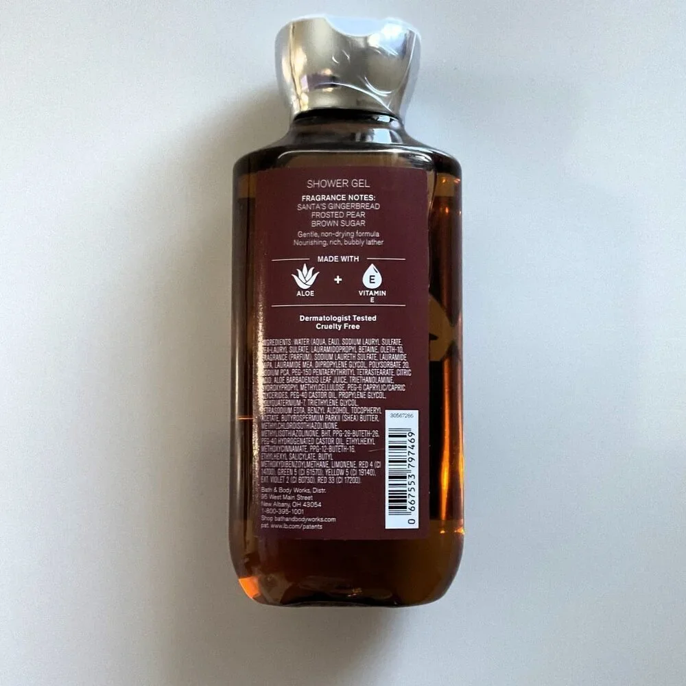 Bath And Body Works Gingerbread Latte Shower Gel